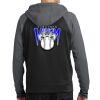 Sport Wick ® Varsity Fleece Full Zip Hooded Jacket Thumbnail